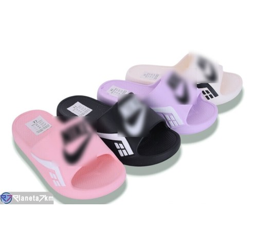 Шлепки жіночі на літо (12 пар р.36-41) мікс  "IEFTIN"