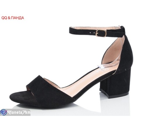 Босоніжки жіночі на літо (8 пар р.36-41) чорний  "QQ&Панда"