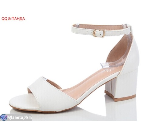 Босоніжки жіночі на літо (8 пар р.36-41) білий  "QQ&Панда"