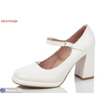 Туфлі жіночі на весну/осінь (6 пар р.36-40) білий  "QQ&Панда"