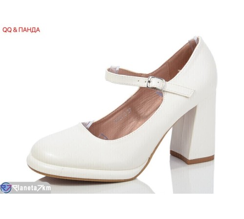 Туфлі жіночі на весну/осінь (6 пар р.36-40) білий  "QQ&Панда"