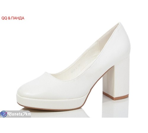Туфлі жіночі на весну/осінь (6 пар р.36-40) білий  "QQ&Панда"