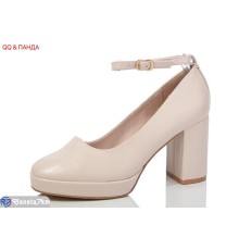 Туфлі жіночі на весну/осінь (6 пар р.36-40) бежевий  "QQ&Панда"