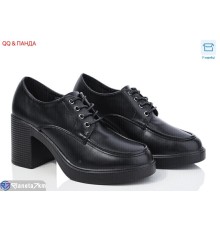 Туфлі жіночі на весну/осінь (6 пар р.36-41) чорний  "QQ&Панда"