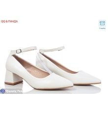 Туфлі жіночі на весну/осінь (8 пар р.36-41) білий  "QQ&Панда"