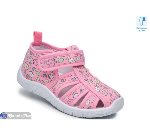 Дитячі босоніжки на літо (12 пар р.23-28) рожевий  "TOMMY"