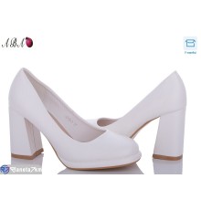 Туфлі жіночі на весну/осінь (6 пар р.36-40) білий  "Aba"