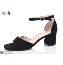 Босоніжки жіночі на літо (8 пар р.36-41) чорний  "Aba"