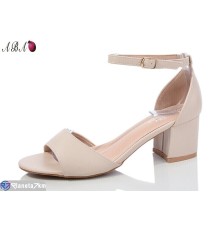 Босоніжки жіночі на літо (8 пар р.36-41) бежевий  "Aba"