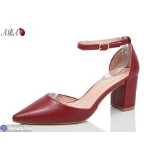 Туфлі жіночі на весну/осінь (8 пар р.36-41) червоний  "Aba"