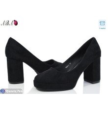 Туфлі жіночі на весну/осінь (6 пар р.36-40) чорний  "Aba"