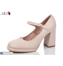 Туфлі жіночі на весну/осінь (6 пар р.36-40) бежевий  "Aba"