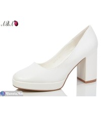 Туфлі жіночі на весну/осінь (6 пар р.36-40) білий  "Aba"