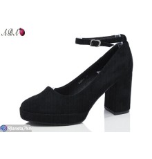 Туфлі жіночі на весну/осінь (6 пар р.36-40) чорний  "Aba"