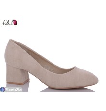 Туфлі жіночі на весну/осінь (6 пар р.36-41) бежевий  "Aba"