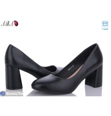 Туфлі жіночі на весну/осінь (6 пар р.36-41) чорний  "Aba"