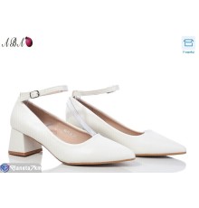 Туфлі жіночі на весну/осінь (8 пар р.36-41) білий  "Aba"