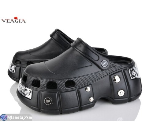 Кроки жіночі на літо (10 пар р.36-41) чорний  "Veagia-ADA"