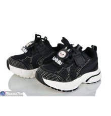 Дитячі кросівки на весну/осінь (8 пар р.22-27) чорний  "Vitta"