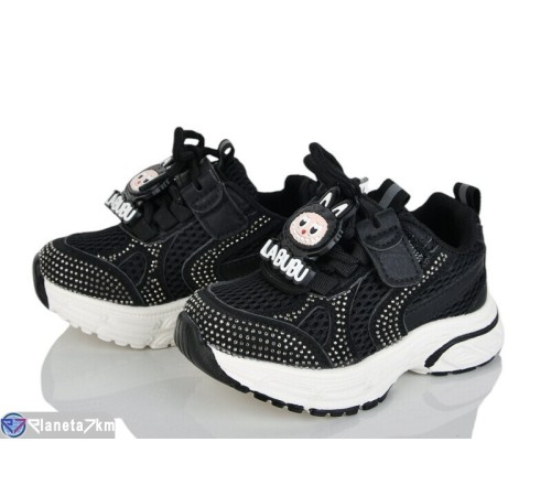 Дитячі кросівки на весну/осінь (8 пар р.22-27) чорний  "Vitta"