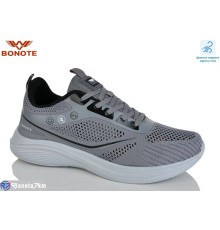 Кросівки чоловічі на літо (8 пар р.41-46) сірий  "Bonote"