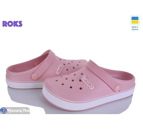 Кроки жіночі на літо (8 пар р.37-41) рожевий  "Roks"
