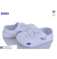 Кроки дитячі на літо (8 пар р.31-36) білий  "Roks"