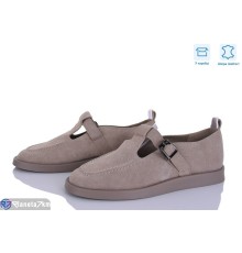 Туфлі жіночі на весну/осінь (8 пар р.36-41) бежевий  "Mirella"