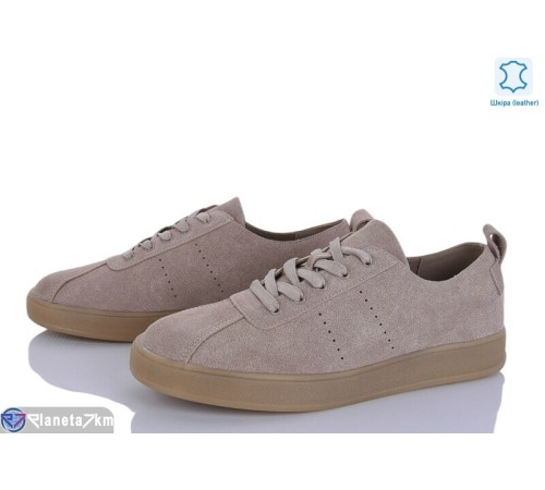 Кросівки жіночі на весну/осінь (8 пар р.36-41) бежевий  "Mirella"