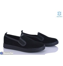 Сліпони жіночі на весну/осінь (8 пар р.36-41) чорний  "Mirella"