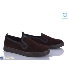 Сліпони жіночі на весну/осінь (8 пар р.36-41) коричневий  "Mirella"