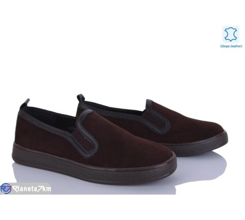 Сліпони жіночі на весну/осінь (8 пар р.36-41) коричневий  "Mirella"