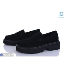 Туфлі жіночі на весну/осінь (8 пар р.36-41) чорний  "Mirella"