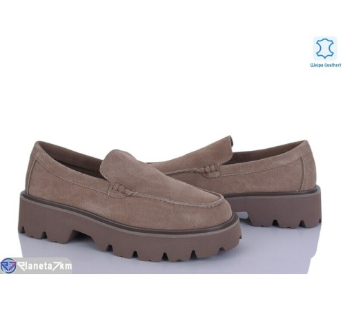 Туфлі жіночі на весну/осінь (8 пар р.36-41) бежевий  "Mirella"