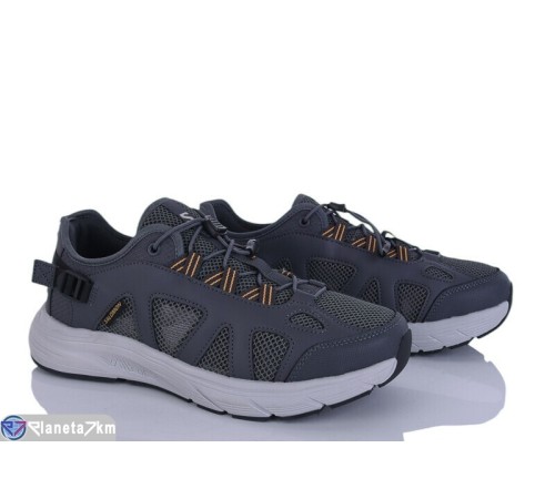 Кросівки чоловічі на літо (8 пар р.41-45) сірий  "Mirella"