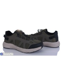 Кросівки чоловічі на літо (8 пар р.41-45) зелений  "Mirella"