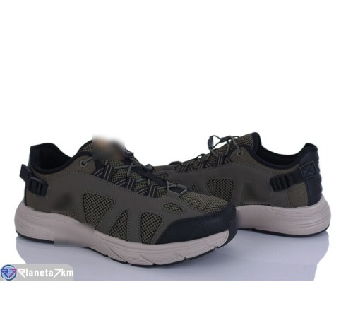 Кросівки чоловічі на літо (8 пар р.41-45) зелений  "Mirella"