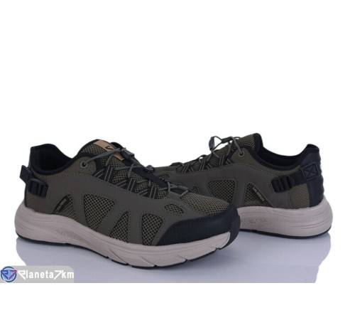 Кросівки чоловічі на літо (8 пар р.41-45) зелений  "Mirella"