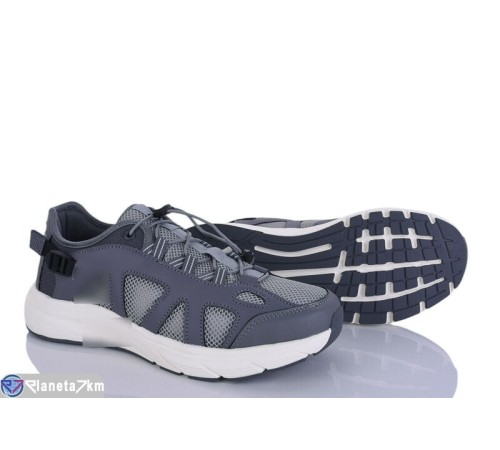 Кросівки чоловічі на літо (8 пар р.41-45) сірий  "Mirella"