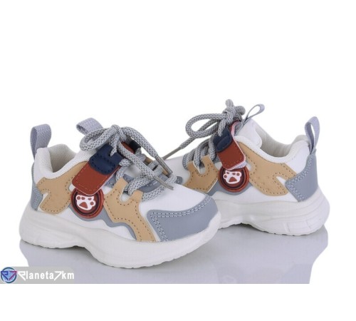 Дитячі кросівки на весну/осінь (8 пар р.22-27) білий  "DOMINGO"