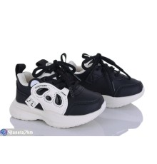 Дитячі кросівки на весну/осінь (8 пар р.22-27) чорний  "DOMINGO"