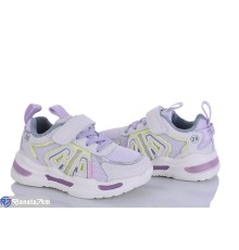 Дитячі кросівки на весну/осінь (8 пар р.26-31) фіолетовий  "DOMINGO"