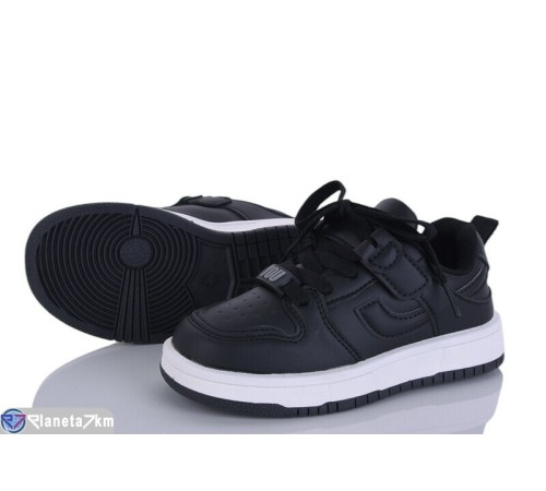 Дитячі кросівки на весну/осінь (8 пар р.27-32) чорний  "DOMINGO"