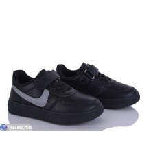 Дитячі кросівки на весну/осінь (8 пар р.27-32) чорний  "DOMINGO"