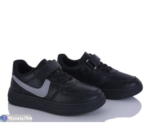 Дитячі кросівки на весну/осінь (8 пар р.27-32) чорний  "DOMINGO"