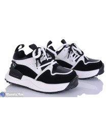 Дитячі кросівки на весну/осінь (8 пар р.31-36) чорний  "DOMINGO"