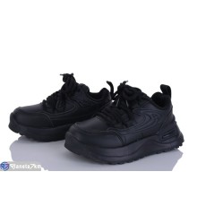 Дитячі кросівки на весну/осінь (8 пар р.31-36) чорний  "DOMINGO"