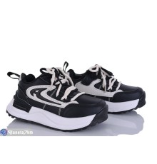 Дитячі кросівки на весну/осінь (8 пар р.31-36) чорний  "DOMINGO"