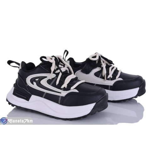 Дитячі кросівки на весну/осінь (8 пар р.31-36) чорний  "DOMINGO"