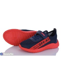 Дитячі кросівки на літо (12 пар р.32-37) синій  "DOMINGO"